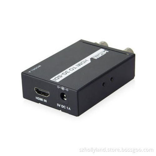 HDMI to SDI Converter with SRC Function, Power and Video Indicators